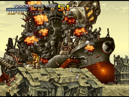 Скриншот из METAL SLUG X