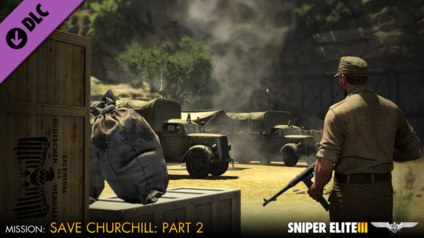 Скриншот из Sniper Elite 3 - Save Churchill Part 2: Belly of the Beast