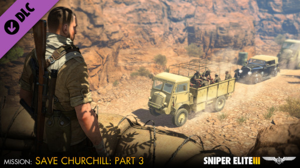 Скриншот из Sniper Elite 3 - Save Churchill Part 3: Confrontation