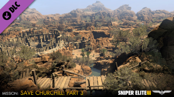 Скриншот из Sniper Elite 3 - Save Churchill Part 3: Confrontation