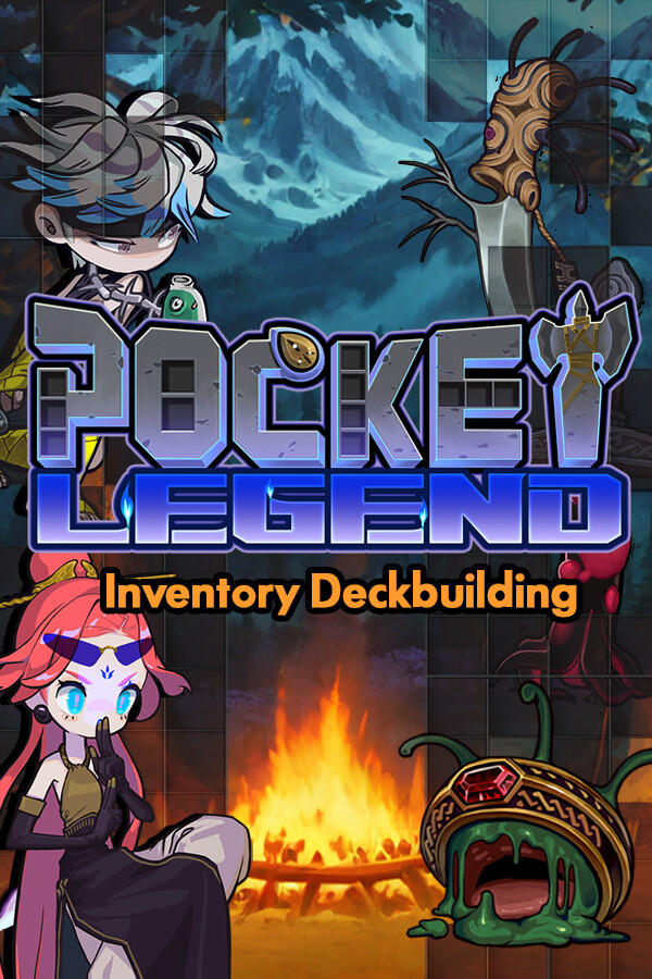 Steam portrait for Pocket Legend : Inventory Roguelike Deckbuilder.