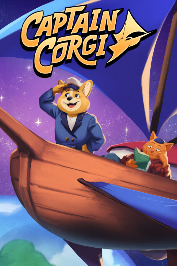 Steam portrait for Captain Corgi: Planetary Problem Solver.