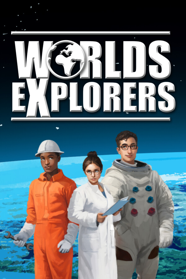 Steam portrait for Worlds Explorers.