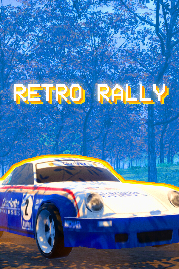 Steam portrait for Retro Rally.