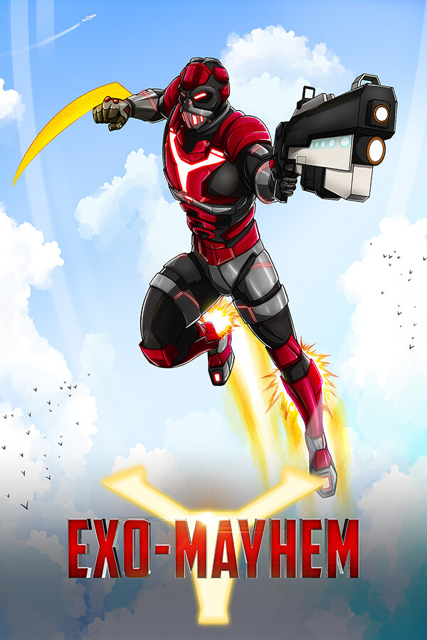Steam portrait for Exo Mayhem: Open-World Supervillain Simulator.