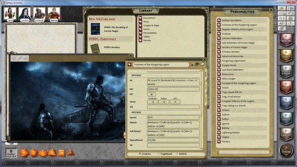 Скриншот из Fantasy Grounds - PFRPG The Breaking of Forstor Nagar