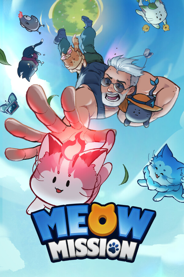 Steam portrait for Meow Mission.