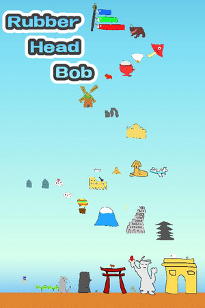Rubber Head Bob.