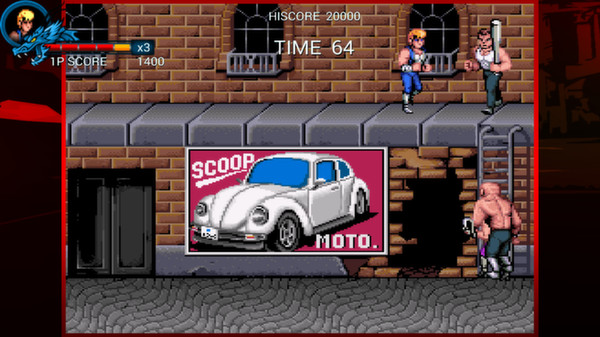 Double Dragon Trilogy game for Linux 1