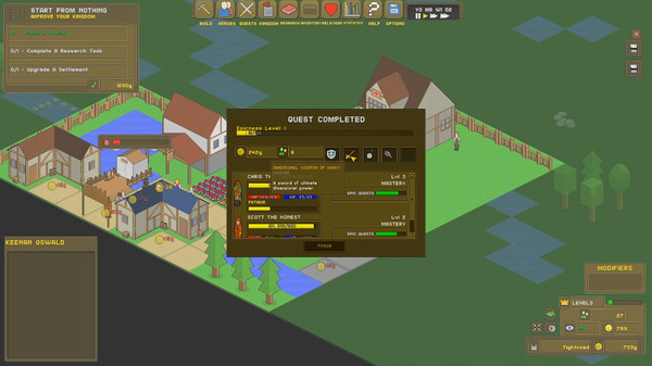 Скриншот из RPG Tycoon