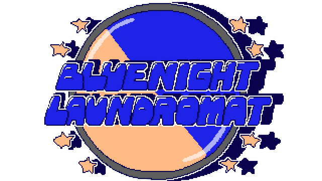 BLUE NIGHT LAUNDROMAT Logo