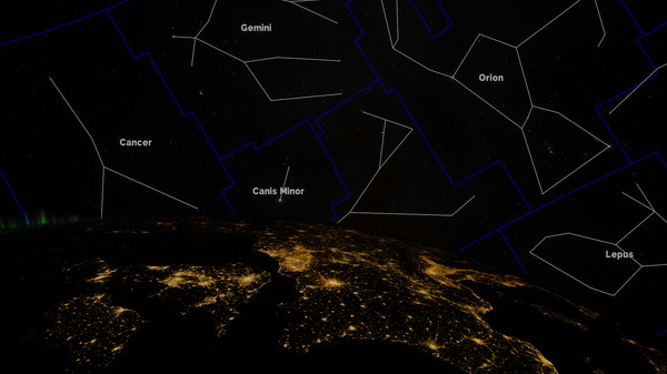 Скриншот из SpaceEngine