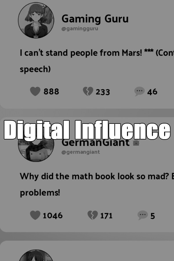 Digital Influence for Steam in Canada region