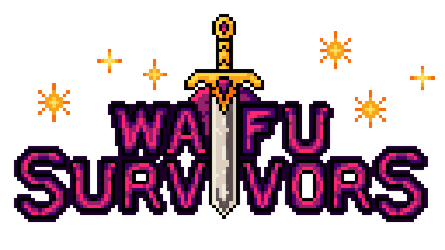 Waifu Survivors Logo