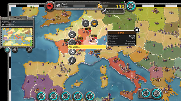 Скриншот из Age of Conquest IV