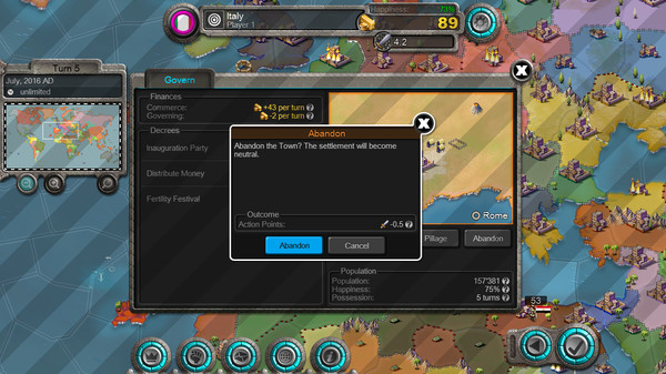 Скриншот из Age of Conquest IV