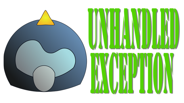 Unhandled Exception Logo