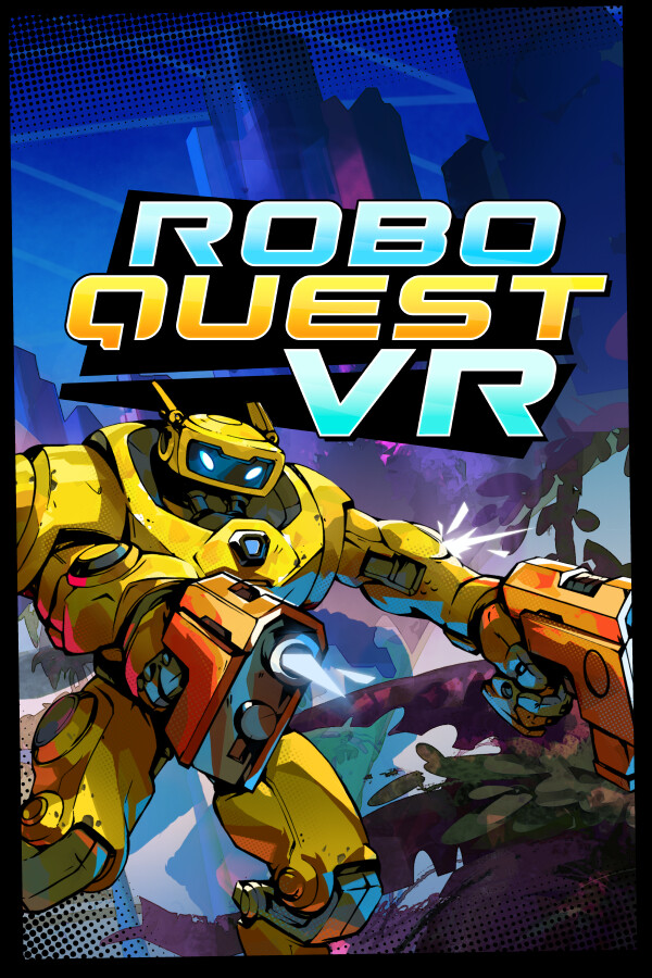 Steam portrait for Roboquest VR.