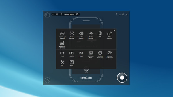 Скриншот из liteCam Android: No Root Android Screen Recorder