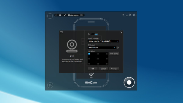 liteCam Android: No Root Android Screen Recorder PC requirements