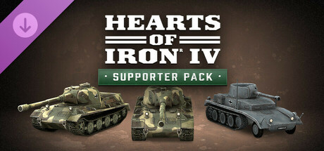 Expansion pass 1 Bonus - Hearts of Iron IV: Supporter Pack cover art