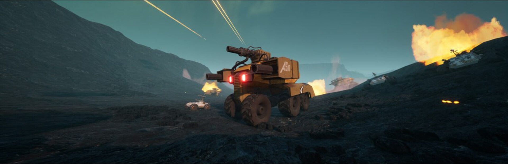 Combat Rover: Operation Storm Hero Image