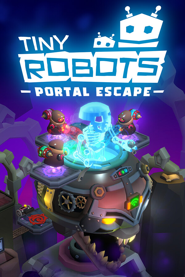 Steam portrait for Tiny Robots: Portal Escape.