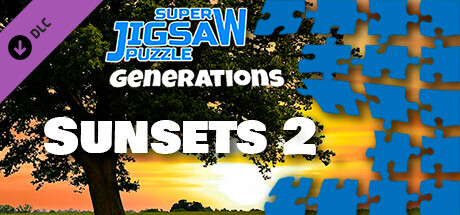 Super Jigsaw Puzzle: Generations - Sunsets 2 cover art