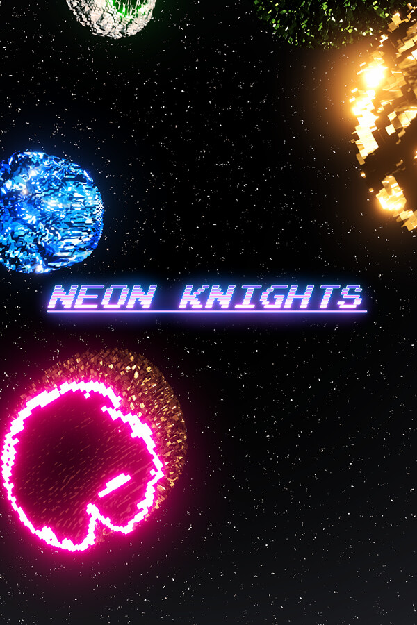 Steam portrait for Neon Knights.