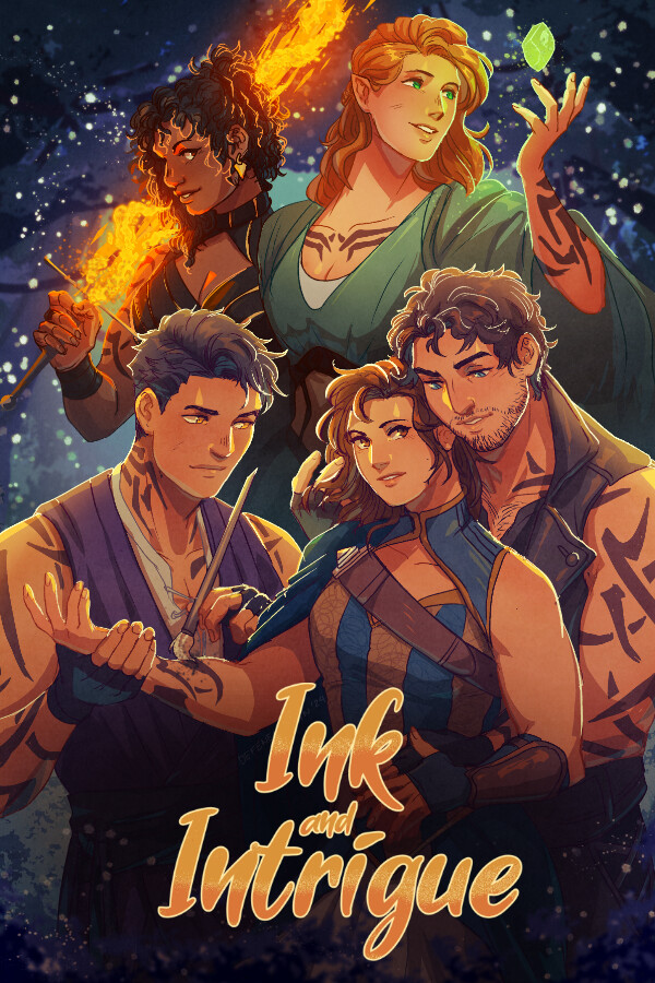 Steam portrait for Ink and Intrigue.