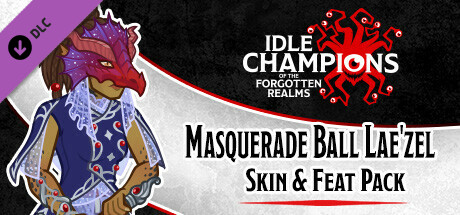 Idle Champions - Masquerade Ball Lae'zel Skin & Feat Pack cover art