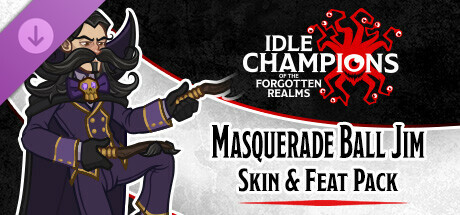 Idle Champions - Masquerade Ball Jim Skin & Feat Pack cover art