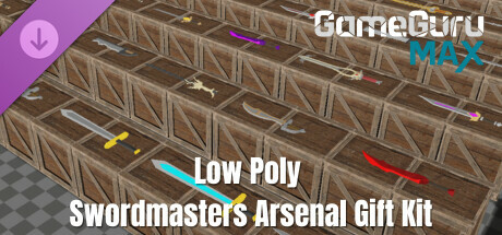 GameGuru MAX Low Poly Gift Kit - Swordmasters Arsenal cover art