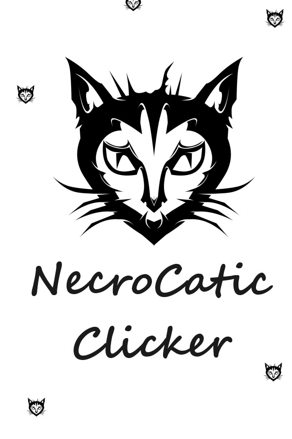 Steam portrait for NecroCatic Clicker.