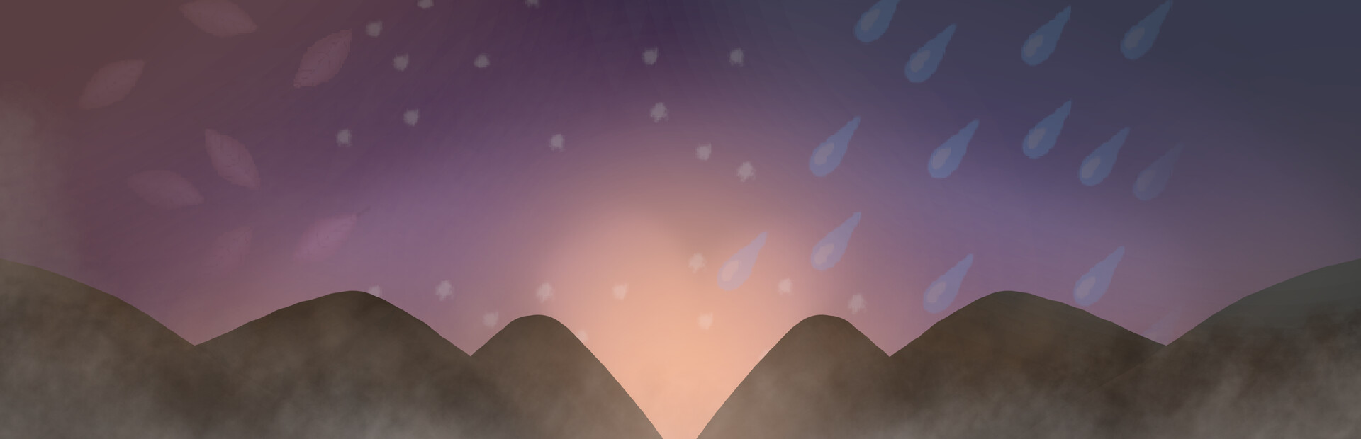 Cozy Desktop: Relaxing Weather and Atmosphere