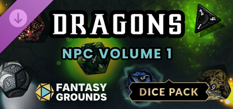 Fantasy Grounds - Dragons NPC Dice Pack Volume 1 cover art