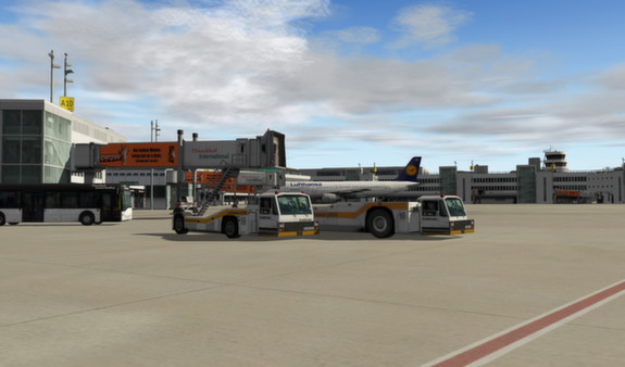 Скриншот из X-Plane 10 AddOn - Aerosoft - Airport Dusseldorf