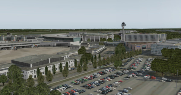 Скриншот из X-Plane 10 AddOn - Aerosoft - Airport Dusseldorf