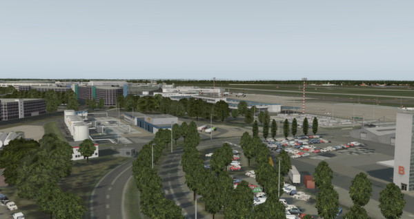 Скриншот из X-Plane 10 AddOn - Aerosoft - Airport Dusseldorf