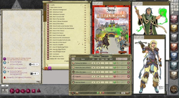 Скриншот из Fantasy Grounds - PFRPG: BASIC1 - A Learning Time
