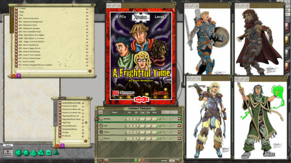 Скриншот из Fantasy Grounds - PFRPG: BASIC2 - A Frightful Time