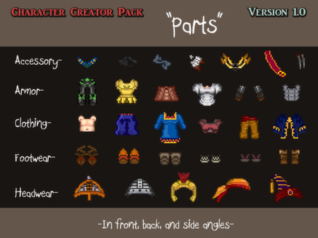 Character Creator - Graphics Pack