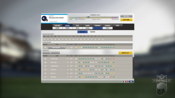 Front Page Sports Football screenshot