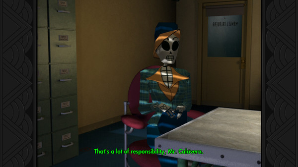 Скриншот из Grim Fandango Remastered