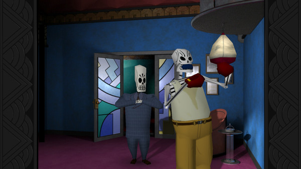 Скриншот из Grim Fandango Remastered