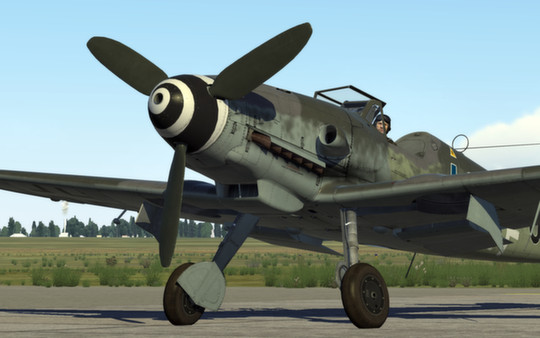 Скриншот из DCS: Bf 109 K-4 Kurfürst