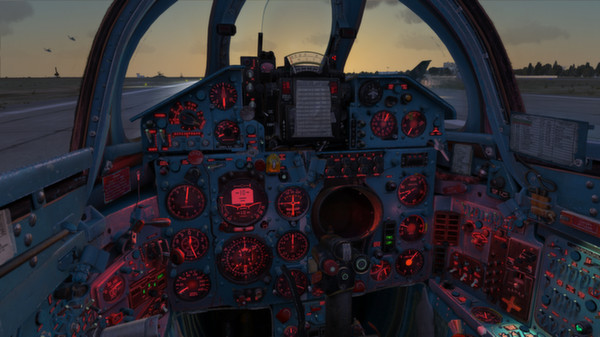 Скриншот из DCS: MiG-21bis