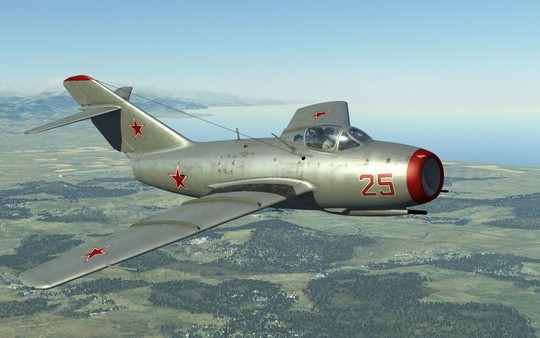 Скриншот из DCS: MiG-15Bis