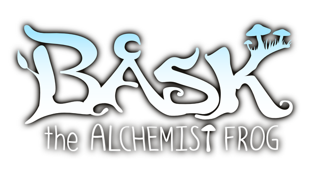 Bask: The Alchemist Frog Logo