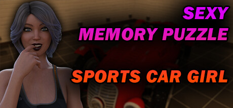 Sexy Memory Puzzle - Sports Car Girl cover art